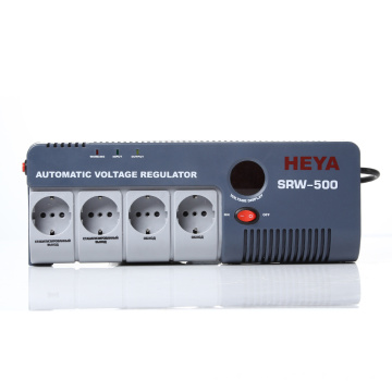SRW High Quality Relay Control Multifunctional Socket Type 1500VA Electric Automatic Ac Voltage Regulator